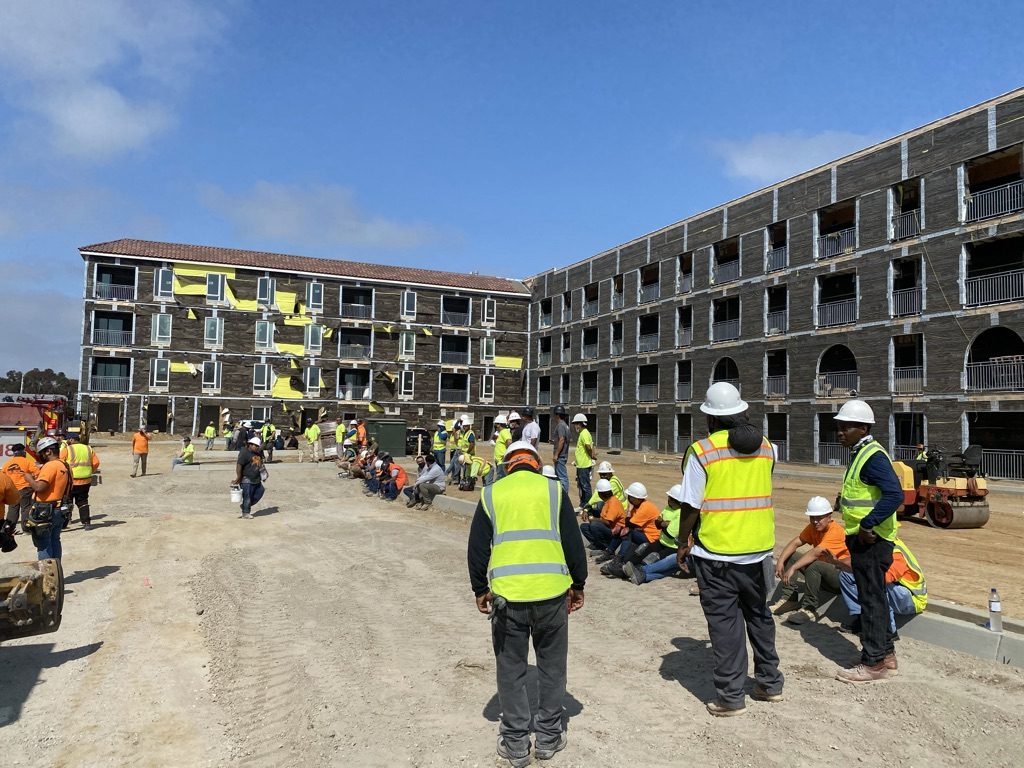 Maynard CSI crew on a construction jobsite